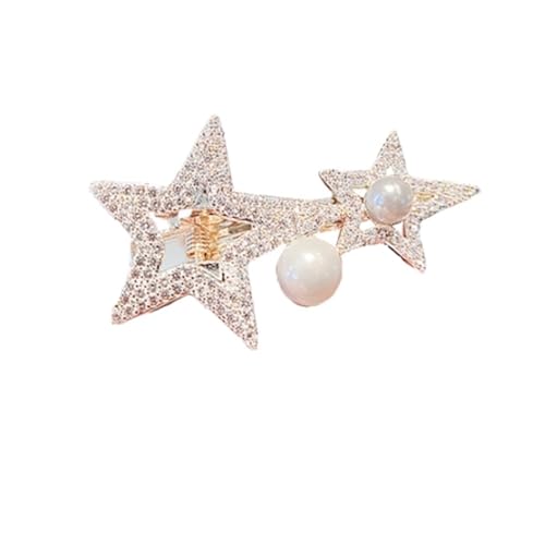 Seitliche Haarspange Strass Haarnadel Weibliche Pony Clip Seite für Kopfbedeckungen für Frauen und Mädchen von TLMDXTEU