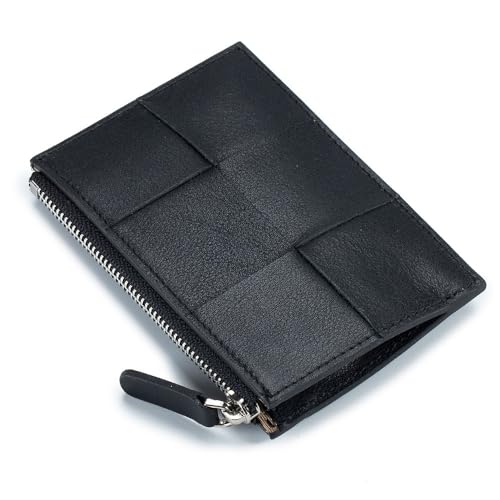 TLMDXTEU Kreditkartenetui für Damen und Herren Tragbares Visitenkartenetui mit Kartenhalter mit Münzfach(Colour 1) von TLMDXTEU
