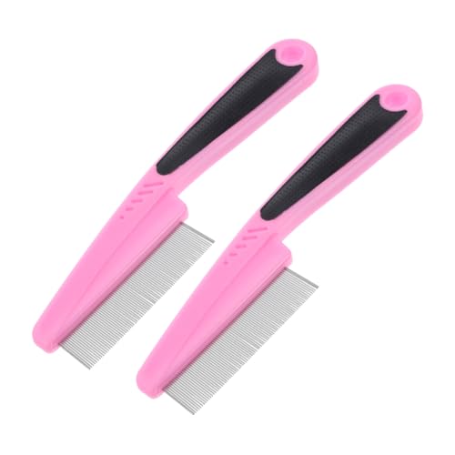 Edelstahlkamm mit feinen Zähnen, 2er-Pack – Anti-Schuppen-Haarkamm for Männer, Frauen und Haustiere, professionelles Entwirrungs- und Styling-Tool, langlebiger Metallkamm for Kopfhautmassage und Haarp Edelstahlkamm mit feinen Zähnen, 2er-Pack – Anti-Schuppen-Haarkamm for Männer, Frauen und Haustiere, professionelles Entwirrungs- und Styling-Tool, langlebiger Metallkamm for Kopfhautmassage und Haarp von TLTLT