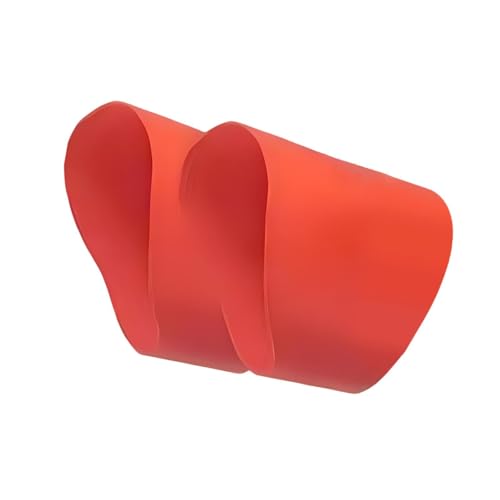 Silikon-Schnürsenkelabdeckungen for Fußballschuhe (2er-Pack) – Elastische Schnürsenkelbänder for Fußballschuhe mit Stollen und Hockeyschuhen, Schnürsenkelschutz mit sicherem Sitz for Jungen/Mädchen – von TLTLT