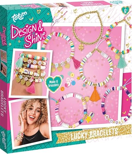 TM ESSENTIALS Design & Shine DIY-Armbänder - verschiedene Formen - kreatives Kreieren/Perfekt für Kinder von TM ESSENTIALS