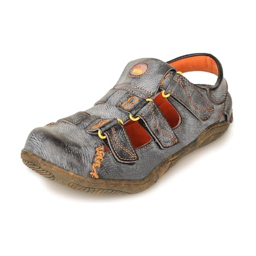 TMA EYES Damen Mode Outdoor Sandalen, Sommerschuhe(schwarz，39 von TMA EYES