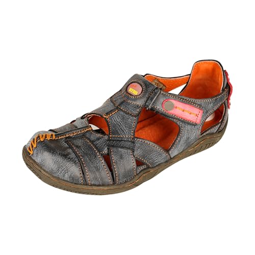 TMA EYESDamen Mode Neuheit Outdoor Sandalen, Sommerschuhe(schwarz，39） von TMA EYES