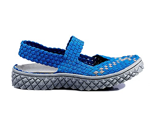 TMA 140302 | Damen Sandaletten | elastisch | blau | EUR 39 von TMA