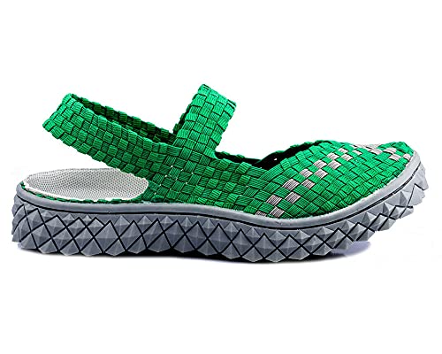 TMA 140302 | Damen Sandaletten | elastisch | grün | EUR 40 von TMA