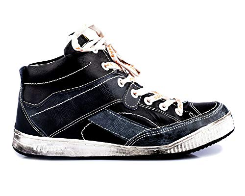 TMA 4141 Herren Knöchel Schuhe Schnürer Leder gefüttert schwarz alle Gr. 41-46 EUR 43 von TMA