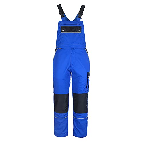 TMG | Leichte Arbeitslatzhose für Herren Style Light, blaue Arbeitshose mit Kniepolster & Taschen, robust, 3XL | Gr. 64 von TMG INTERNATIONAL Textile Management Group