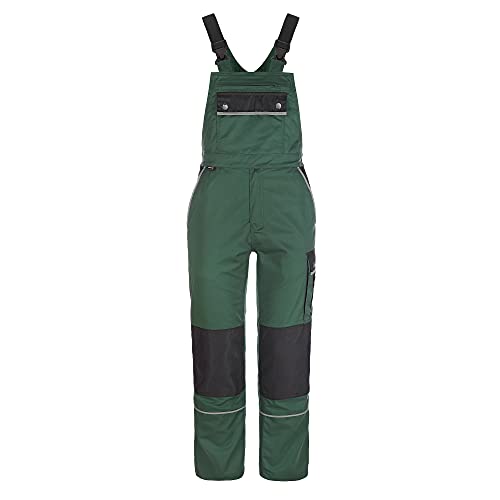 TMG | Leichte Arbeitslatzhose für Herren Style Light, grüne/khaki Arbeitshose mit Kniepolster & Taschen, robust | Gr. 48 von TMG INTERNATIONAL Textile Management Group