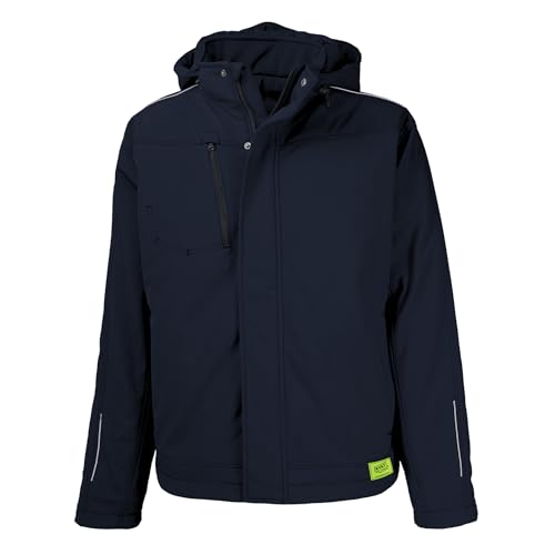 TMG | Shoftshell Winterjacke Kultworker Arbeiterjacke Multifunktionale Jacke, sportlicher Schnitt, Arbeitsjacke Männer von TMG INTERNATIONAL Textile Management Group