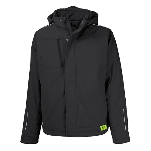 TMG | Shoftshell Winterjacke Kultworker Arbeiterjacke Multifunktionale Jacke, sportlicher Schnitt, Arbeitsjacke Männer von TMG INTERNATIONAL Textile Management Group
