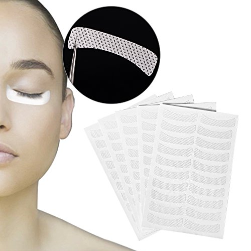 100 Stück Augenpads für Wimpernverlängerung, Wimpernverlängerung Augen pads, Unter Auge Lippe Patch Pad Non-Woven Augen Flecken Tönung Verfassungs Werkzeug Kosmetisches Werkzeug von TMISHION