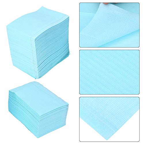 125 Stück Tattoo Tischdecken, Einweg wasserdichte Matte, Tischdecken Clean Pad Underpad Auslaufsicher Saubere Tischdecken Underpad Beauty Tattoo Tools (F1) von TMISHION