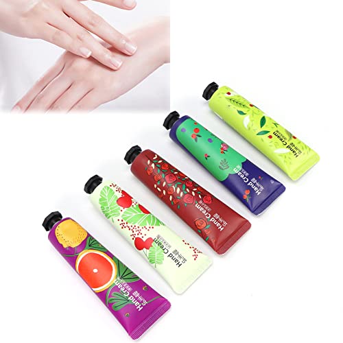 Feuchtigkeitsspendende Handcreme 5Stk Handlotion für Trockene Hände Handcreme Duftend Feuchtigkeitsspendend Feuchtigkeitsspendend Nährende Pflege Handlotion Feuchtigkeitsspendende von TMISHION