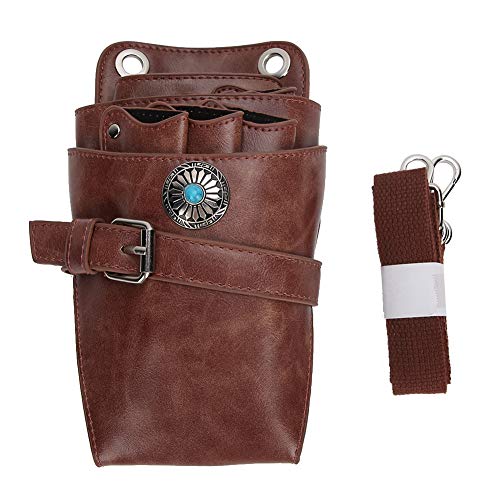 Friseur Holster Halter Fall, Salon Haarwerkzeug Tasche Haar Stylist Taille Tasche Friseur Werkzeuge Taille Gürtel Tasche Haarschnitt Holster Tasche mit Taille Schultergürtel von TMISHION