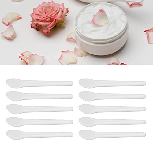 Kosmetikspatel, 50 Stück Kosmetikspatel Make-up Löffel Mini Augencreme Applikator Gesichtscreme Maske Scoop Tool Winzige Spatel Kleiner Löffel Waschbares Schönheitszubehör von TMISHION