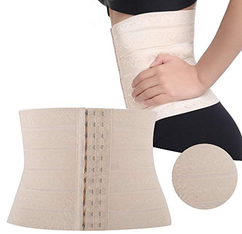 Postpartale Korsett, Frauen Bauchgürtel, Bauchweg Shaper, Bauchweggürtel Elastische Mutterschaft Unterstützung postpartale Taille Wrap(M-Complexion) von TMISHION