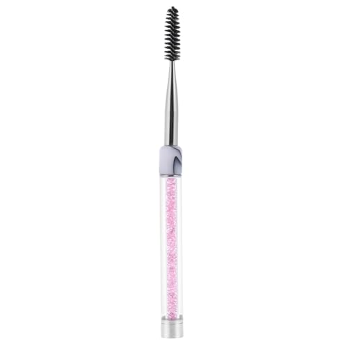 Wimpern Augenbraue Pinsel, Mascara Pinsel, Augenbraue Kamm, Mascara Wands Applikator, Wimpernverlängerung Werkzeug, Augen Make-up-Tools für Salon Beauty oder Home (Lila) von TMISHION