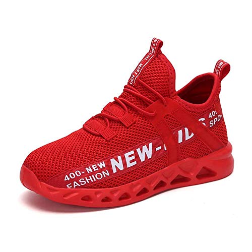 TMKMO Kinder Sportschuhe Mesh Atmungsaktiv Laufschuhe Outdoor Sneaker Kids Sport Turnschuhe Leichte atmungsaktive Laufschuhe für Jungen Mädchen von TMKMO