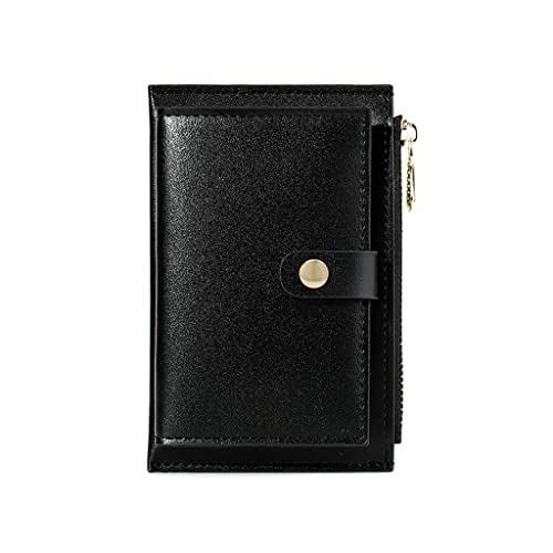 TMMLIJIPL PU-Leder Reißverschluss Damengeldbörse Mode kurze Damengeldbörse Multifunktionskartenhalter Mini-Geldklammer für Frauen (Farbe: D), B von TMMLIJIPL