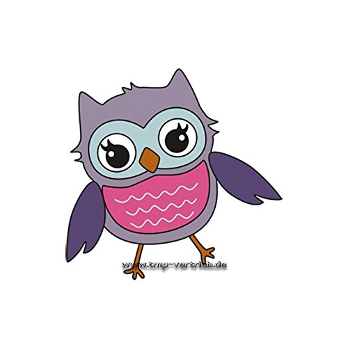 1 x Eulen Tattoo Set - 5 große Eulen + Gratis Motiv - Kinder Tattoos (1) von TMP