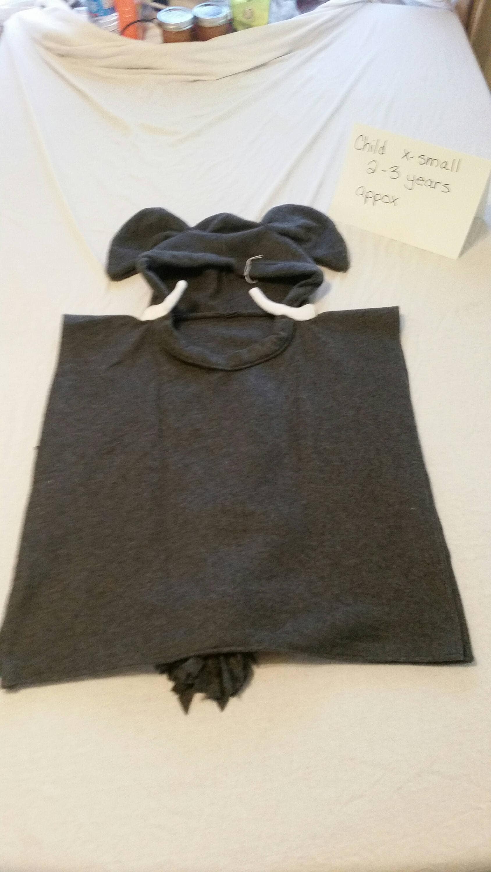 Elefant Polarfleece Poncho von TMProjects