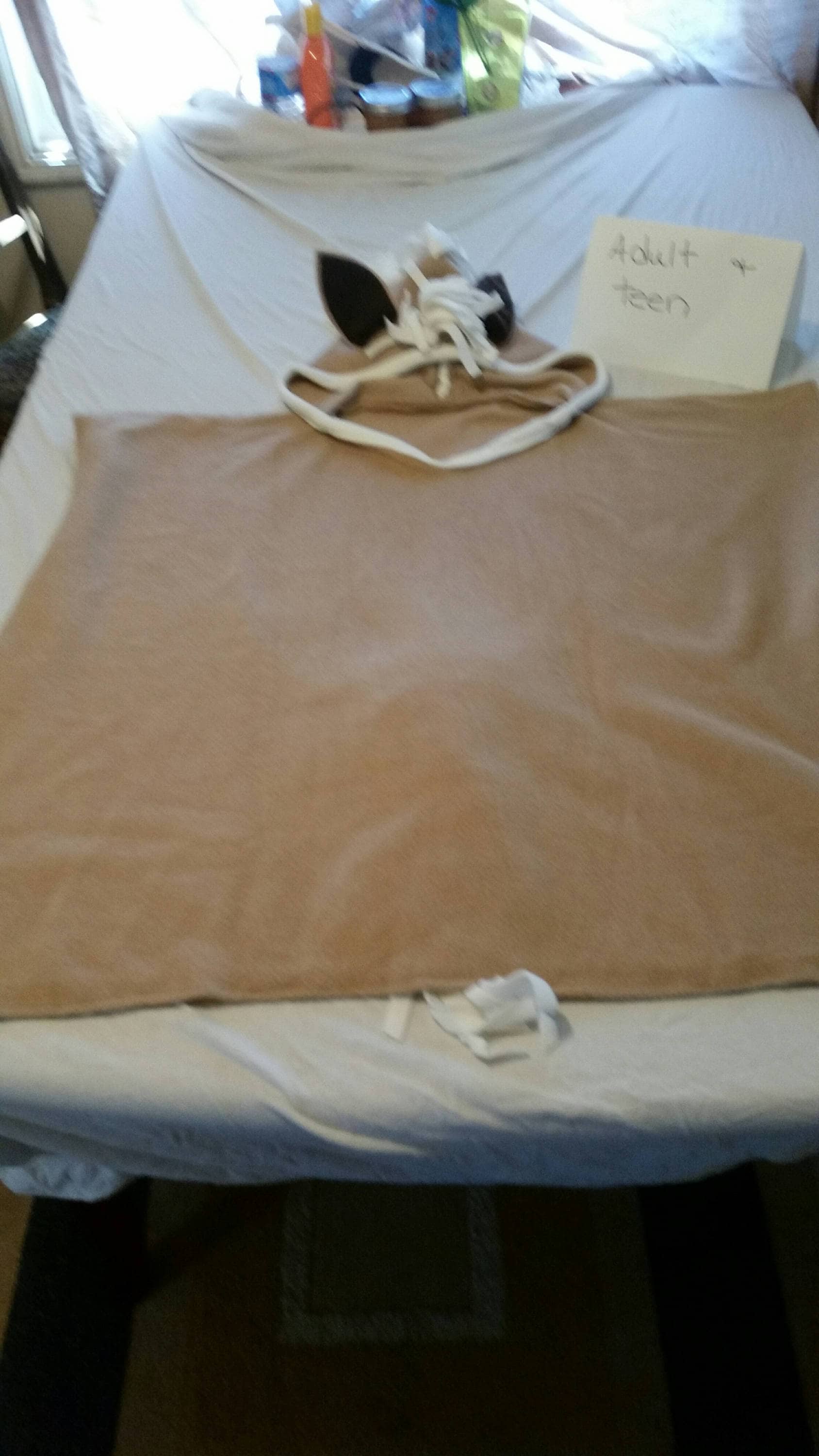 Palomino Pferd Polarfleece Poncho von TMProjects