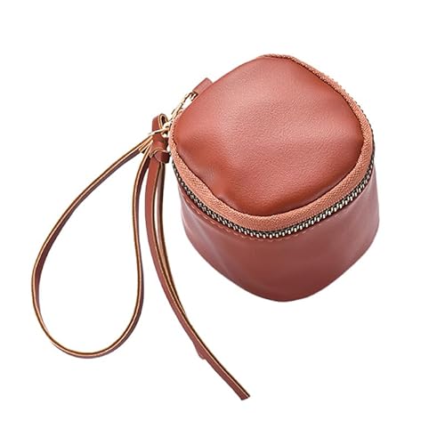 Geldbörse 7.5 * 7.5cm kleingeldbörse Geldbeutel münzen Münzbeutel Münzbörse mini Geld börse Pu Leder münzbörse Täschchen Schüttbörse Portmonee Minibörse Kosmetiktasche Münzfach Geldsäckchen von TMTGTS