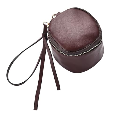 Geldbörse 7.5 * 7.5cm kleingeldbörse Geldbeutel münzen Münzbeutel Münzbörse mini Geld börse Pu Leder münzbörse Täschchen Schüttbörse Portmonee Minibörse Kosmetiktasche Münzfach Geldsäckchen von TMTGTS