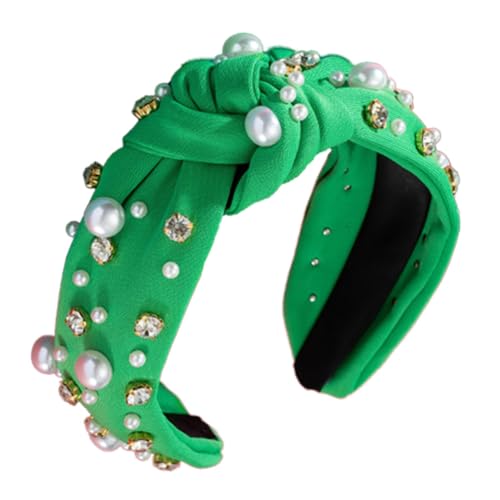 Haarreifen Breite Stirnband Haarband Haarreif mit Knoten Haare Hoops Stirnbänder Haarschmuck für weihnachten Valentinstag Geburtstag Kopfbände Kopf Turbane Abschlussball Strand Partys Reisen von TMTGTS