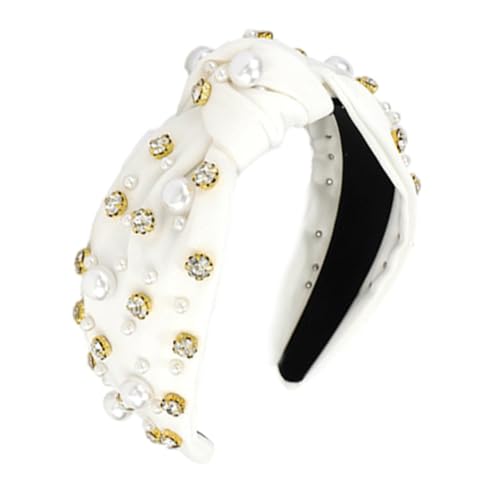 Haarreifen Breite Stirnband Haarband Haarreif mit Knoten Haare Hoops Stirnbänder Haarschmuck für weihnachten Valentinstag Geburtstag Kopfbände Kopf Turbane Abschlussball Strand Partys Reisen von TMTGTS