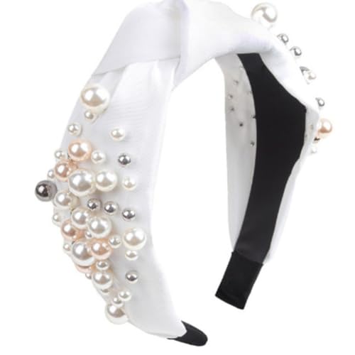 Haarreifen Breite Stirnband Haarband Haarreif mit Knoten Haare Hoops Stirnbänder Haarschmuck für weihnachten Valentinstag Geburtstag Kopfbände Kopf Turbane Abschlussball Strand Partys Reisen von TMTGTS