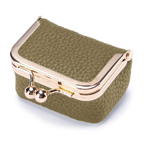 Münzbörsen Münzbeutel Leder Kleine Geldbörse Coin Purse Portmonee Täschchen Portemonnaie Geldbeutel Münzfach Portemonnaie Kinderportmonee Münzbörse für Papiergeld Münzen schlüssel Schmuck von TMTGTS