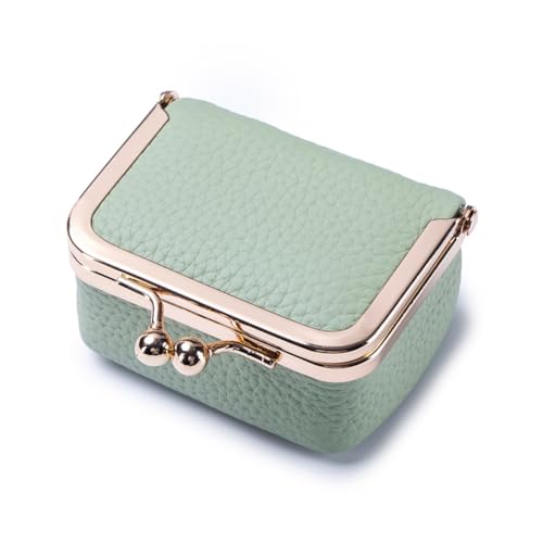 Münzbörsen Münzbeutel Leder Kleine Geldbörse Coin Purse Portmonee Täschchen Portemonnaie Geldbeutel Münzfach Portemonnaie Kinderportmonee Münzbörse für Papiergeld Münzen schlüssel Schmuck von TMTGTS