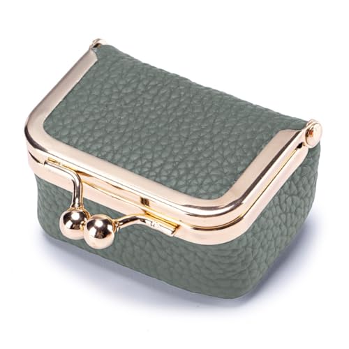 Münzbörsen Münzbeutel Leder Kleine Geldbörse Coin Purse Portmonee Täschchen Portemonnaie Geldbeutel Münzfach Portemonnaie Kinderportmonee Münzbörse für Papiergeld Münzen schlüssel Schmuck von TMTGTS