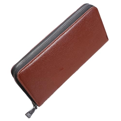 TMTGTS Geldbörse Geldbeutel Wallet Kartenetui mit inneren Reißverschlusstasche kreditkartenetui PU Portmonee Portemonnaie Geldbeutel Münzfach Kartenhalter Brieftasche Münzgeldbörse Herren Daman von TMTGTS