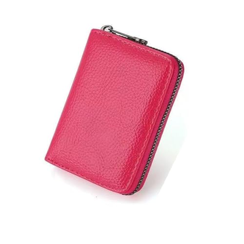 TMTGTS Geldbörse Wallet Kartenetui PU Leder kreditkartenetui Mini Portmonee RFID NFC Schutz Kleines Portemonnaie Geldbeutel Münzfach Kartenhalter Brieftasche Geldsäckchen Münzgeldbörse Unisex von TMTGTS