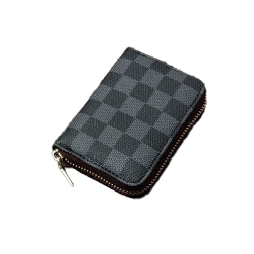 TMTGTS Geldbörse Wallet Kartenetui PU Leder kreditkartenetui Mini Portmonee RFID NFC Schutz Kleines Portemonnaie Geldbeutel Münzfach Kartenhalter Brieftasche Geldsäckchen Münzgeldbörse Unisex von TMTGTS