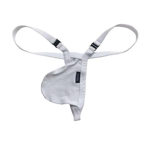 TNNRAO Herren Mesh Tanga String Atmungsaktiv Erotik konvex Thongs Herren Höschen Tanga Atmungsaktives Weich T-Back G-Strings Sport Unterhosen von TNNRAO