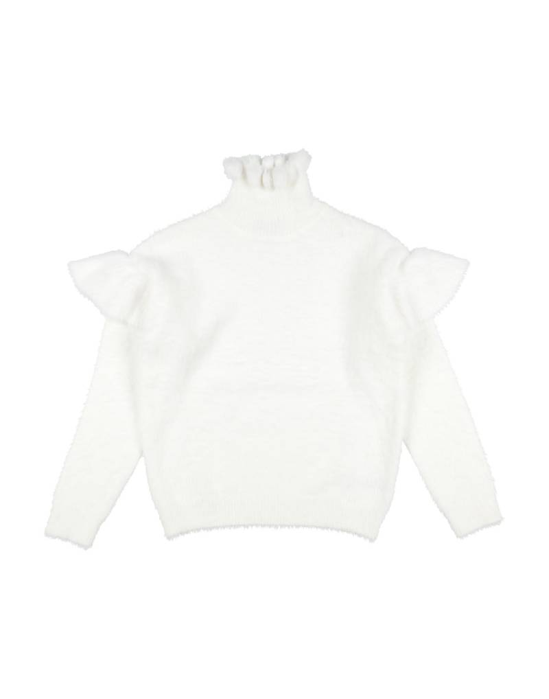 TO BE TOO Rollkragenpullover Kinder Weiß von TO BE TOO