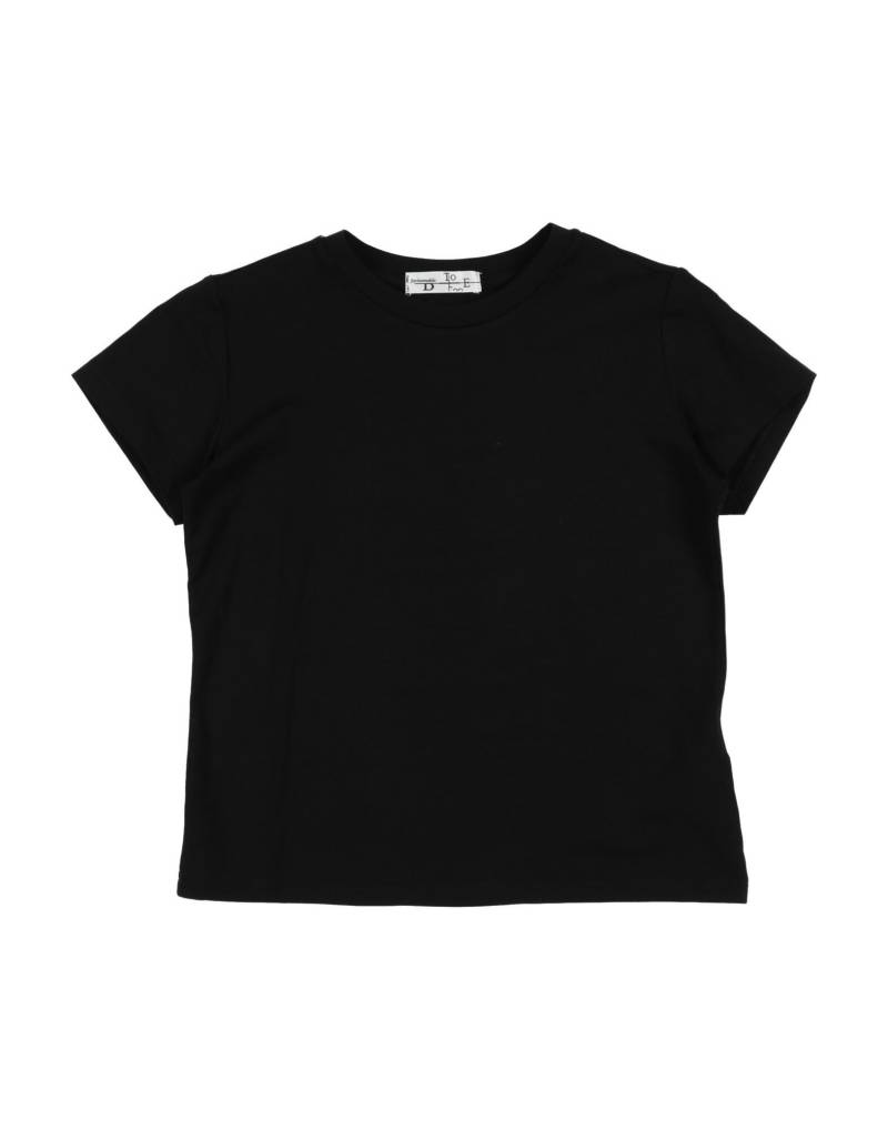 TO BE TOO T-shirts Kinder Schwarz von TO BE TOO