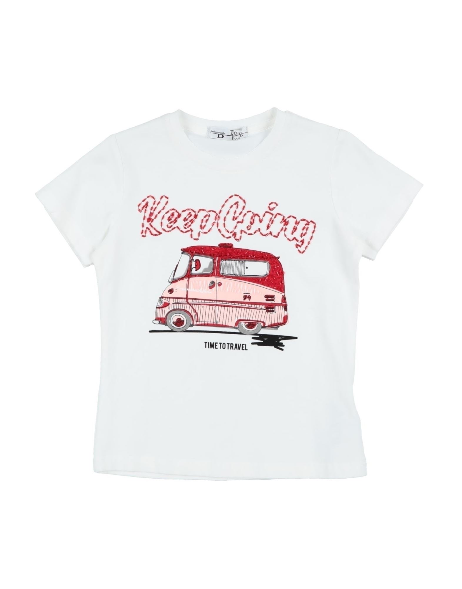 TO BE TOO T-shirts Kinder Weiß von TO BE TOO