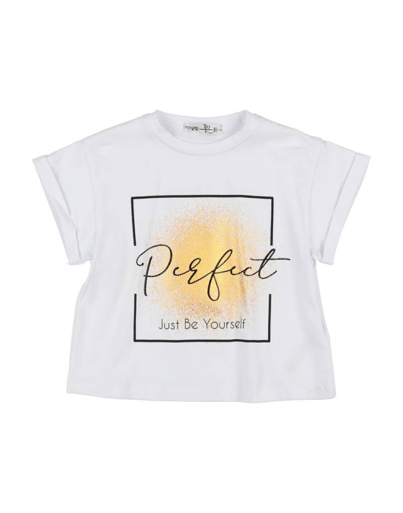 TO BE TOO T-shirts Kinder Weiß von TO BE TOO