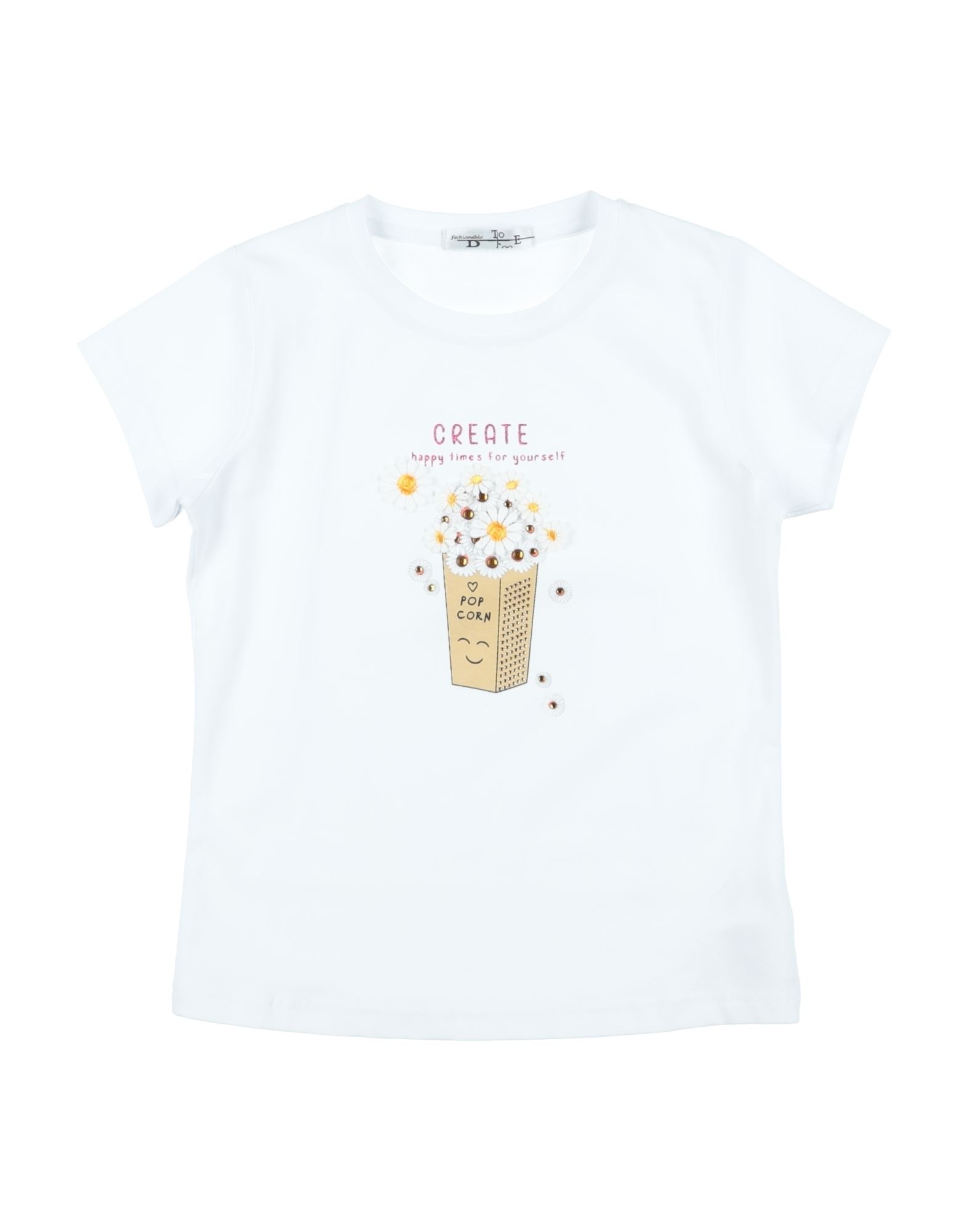 TO BE TOO T-shirts Kinder Weiß von TO BE TOO