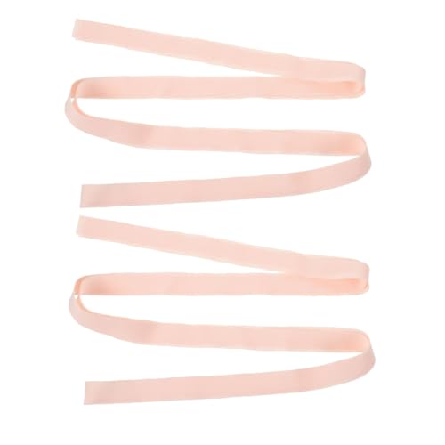 TOBBOMEY 2 Stück Ballettschuhband aus Strapazierfähigem Canvas mit Weichem Satin Rutschfestes Band für Ballettspitzen und Tanzschuhe Komfortabel und Vielseitig für Damen und Mädchen von TOBBOMEY