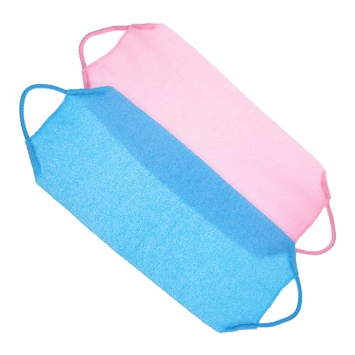 TOBBOMEY 2stücke Exfolierende Waschlappen Für Körper Sanfte Peeling-badehandtücher Für Männer Und Frauen Hautpflege Und Tiefenreinigung von TOBBOMEY