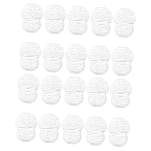 TOBBOMEY 20 Stück Achsel Saugpflaster Achselschweiß Pad Sommer Schweiß Pad Einmal Schweiß Pad Sommerbedarf Achsel Achsel Pad Achselschweiß Aufkleber Schweiß Pad Für Füße Schweiß Pad Männer von TOBBOMEY