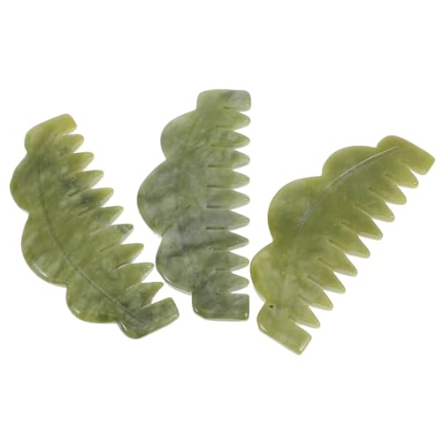 TOBBOMEY 3 Stück Gua Haarbürste für Männer Multifunktionales Pflegewerkzeug für Feines und Dickes Haar für Tägliche Anwendung und Reisen von TOBBOMEY