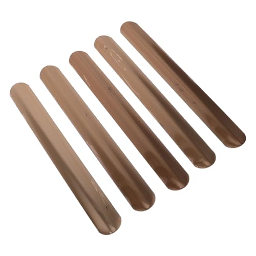 TOBBOMEY 50 Stück Slap Bracelet Stahl Einsätze Lange DIY Bastelmaterialien für Glatte Oberfläche Robuste Schnapparmband Zubehör für Kreative Bastelprojekte von TOBBOMEY