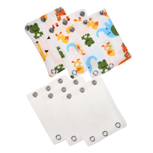 TOBBOMEY 6stücke Teiliges Baumwoll-hausschuhe Für Erweiterungsstücke Für Strampler Atmungsaktiv Und Hautfreundlich Geeignet Für Verschiedene Und Jahreszeiten von TOBBOMEY