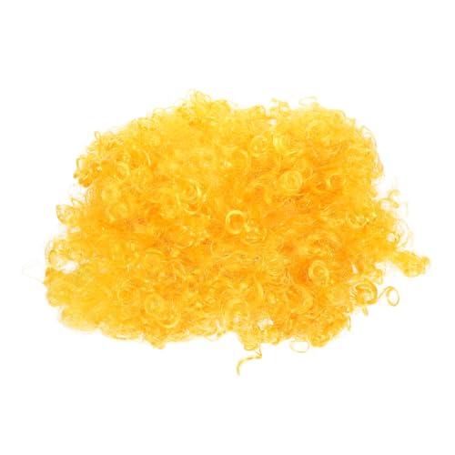 TOBBOMEY Clown Kostüm Perücke Bunte Afro-wig Für Erwachsene Lustiges Kostümzubehör Für Halloween Und Mottopartys Leicht Tragbar von TOBBOMEY